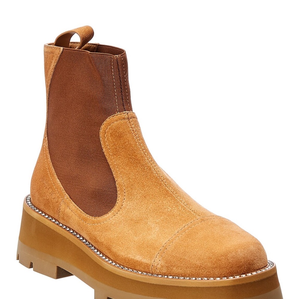 Jimmy Choo Tan Ankle Boots